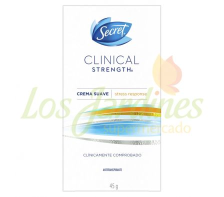 DESODORANTE CLINICAL SS STRESS RESPONSE SECRET 4