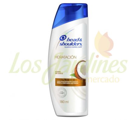 SHAMPOO H & S HIDRATACION COCO 180 ML