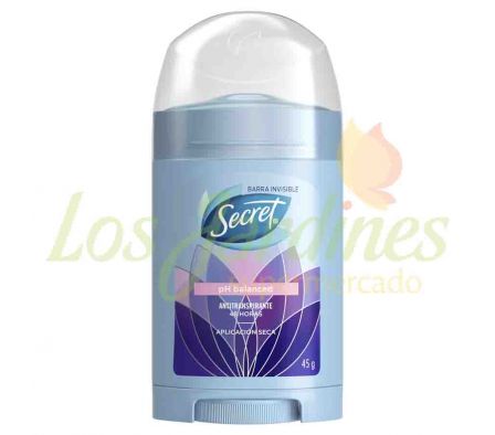 DESODORANTE SECRET AP STICK PH BALANCED X 45 GR
