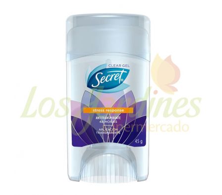 DESODORANTE CLEAR GEL STRESS RESPONSE SECRET 45G