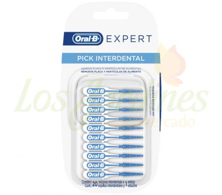 CEPILLO INTERDENTAL ORAL-B EXPERT PICK 20U