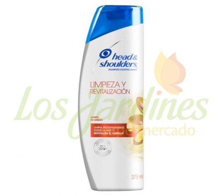 SHAMPOO HEAD&SHOULDERS LIMPIEZA Y REVITALIZA 375M