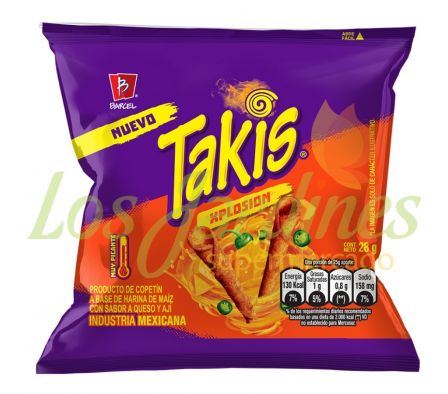 SNACK TAKIS XPLOSION 28G