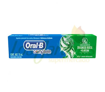 CREMA DENTAL ORAL-B COMPLETE ENJ 90 GR
