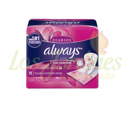 PROTECTOR DIARIO ALWAYS LINERS 15 UN