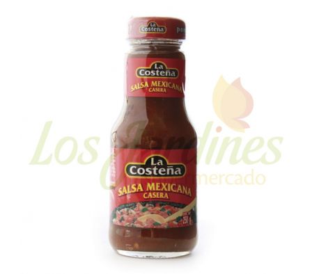 SALSA LA COSTEÑA MEXICANA CASERA 250 G