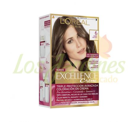 KIT COLORACION EXCELLENCE OSCURO N° 6.