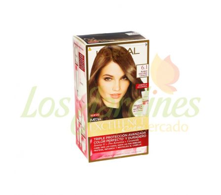 KIT COLORACION LOREAL EXCELLENCE CASTAÑO N° 6.1