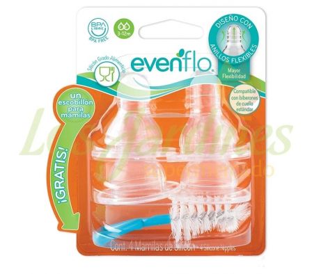 TETINA EVENFLO FM 4x3 + ESCOBILLON