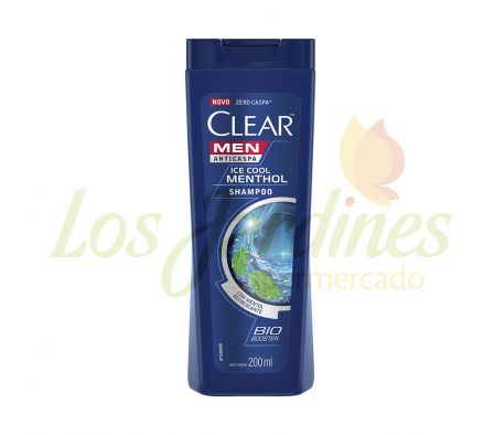 SHAMPOO CLEAR ICE COOL MENTHOL 200ML CHECKMATE