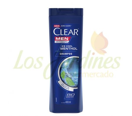 SHAMPOO CLEAR ICE COOL MENTHOL 400ML CHECKMATE