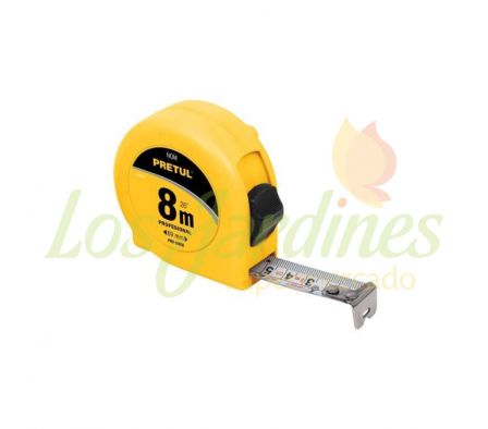 FLEXOMETRO CAJA ABS DE 8MTS