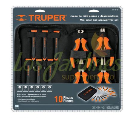 JGO. PINZAS Y DESARMAD. TIPO JOYERO