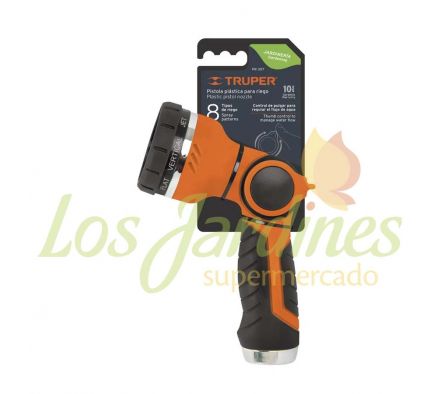 PISTOLA DE RIEGO PLASTICO 7 FUNCIONES:_