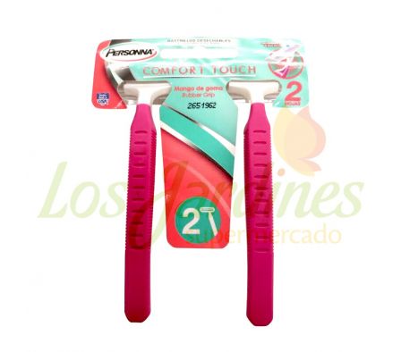 MAQUINA DE AFEITAR PERSONNA MUJER 2UN