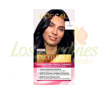 KIT COLORACION NEGRO EXCELLENCE N° 1