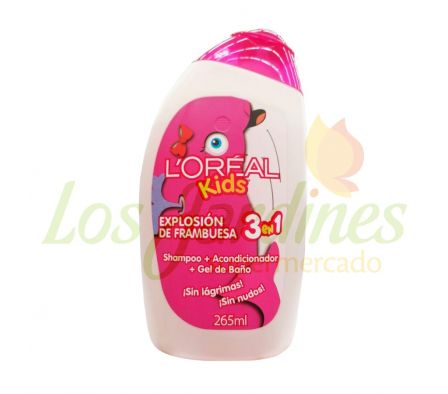 SHAMPOO L'OREAL KIDS FRAMBUESA 265ML