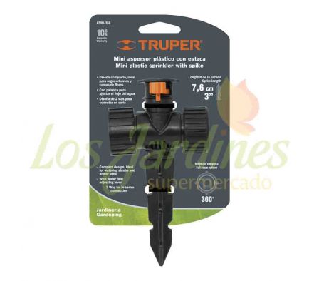 ASPERSOR MINI DE PLASTICO IRRIGACION 36 REF. 1229