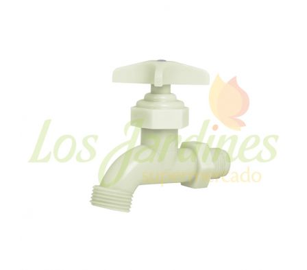 CANILLA P/ JARDIN PLASTICA:_