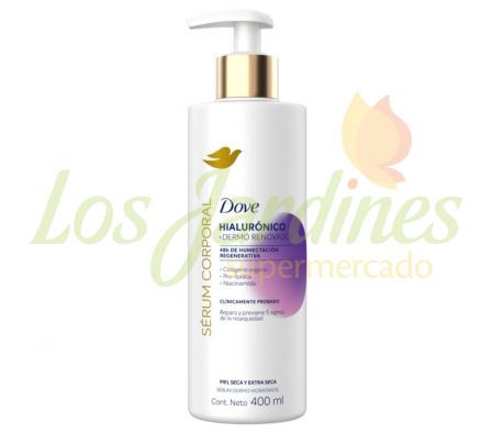 SERUM CORPORAL DOVE HIALURONICO PIEL EX SECA 400M