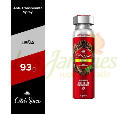 DESODORANTE OLD SPICE SPRAY AP LEÑA 93GR