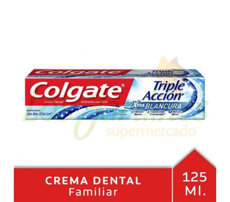 CREMA DENTAL COLGATE TRI ACCION EXT BLANCURA 156.