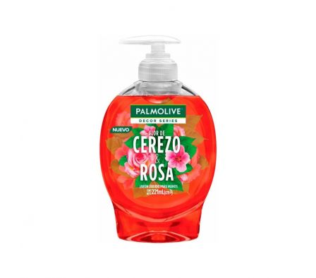JABON LIQUIDO FLOR DE CEREZO Y ROSA PALMOLIVE 22