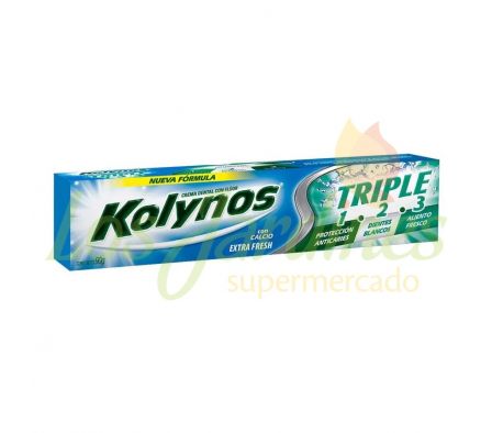 CREMA DENTAL KOLYNOS FRESCURA 123 90 GR