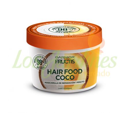 MASCARILLA HAIR FOOD GARNIER FRUCTIS COCO 350 ML