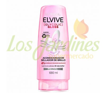 ACONDICIONADOR GLYCOLIC GLOSS ELVIVE 680 ML