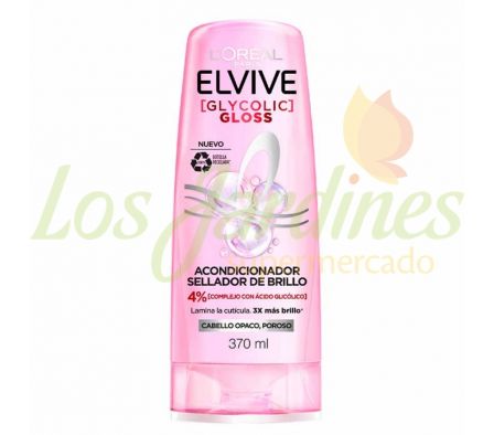 ACONDICIONADOR GLYCOLIC GLOSS ELVIVE  370 ML