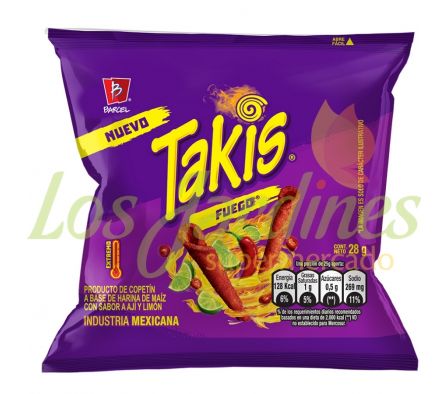 SNACK TAKIS FUEGO 28G