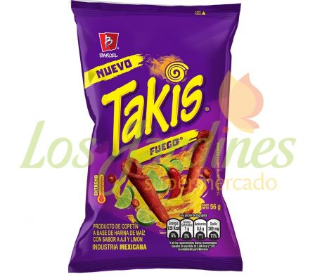 SNACK TAKIS FUEGO 56G