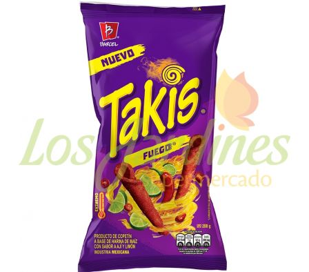 SNACK TAKIS FUEGO 200G