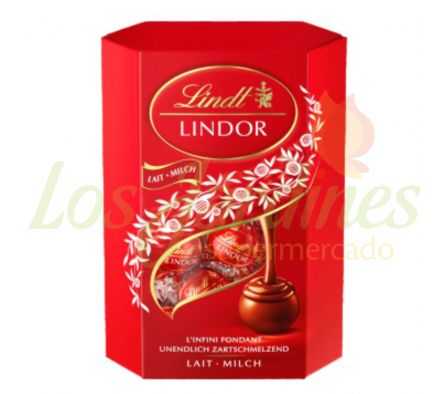 BOMBONES DE CHOCO CON LECHE LINDT X 200 GR.