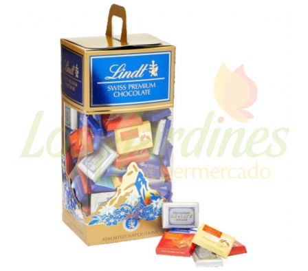 MINI TABLAS CHOCO SURTIDOS LINDT NAPS X 350 GR.