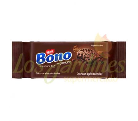 MINI GALLETA RELLENA CHOC. BONO 36 GR