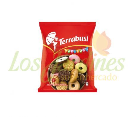 GALLETITA VARIEDAD TERRABUSI NUEVO MIX 390G