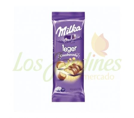 CHOCOLATE MILKA TABLETA LEGER COMBINADO 110GR