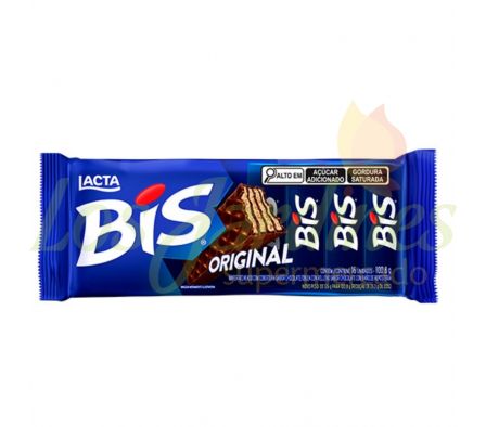 CHOCOLATE BIS LACTA ORIGINAL 100,8G