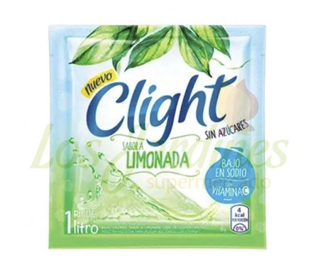 JUGO EN PLVO CLIGHT LIMONADA 8 GR