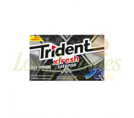 CHICLE TRIDENT FRESH INTENSE