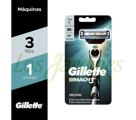 MAQUINA MACH 3 TURBO NEGRO GILLETTE