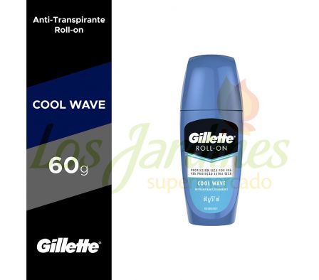DEO. GILLETTE ROLL ON COOL WAVE