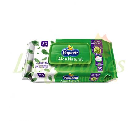 TOALLITAS HUMEDAS ALOE 24X50