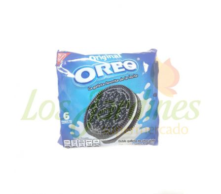 GALLETITA OREO PACKX6 CHOCOLATE RELLENO VAINILLA