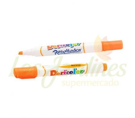 RESALTADOR DORICOLOR NARANJA