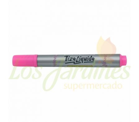 MARCADOR DORICOLOR TIZA LIQUIDA ROSADO NEON
