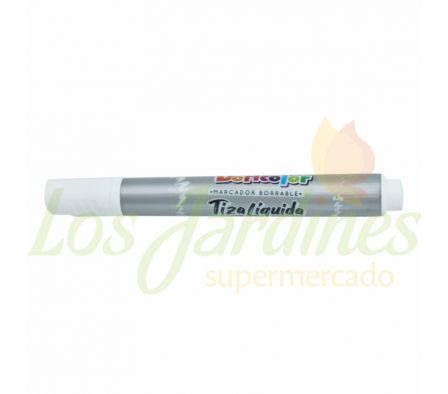 MARCADOR DORICOLOR TIZA LIQUIDA BLANCO