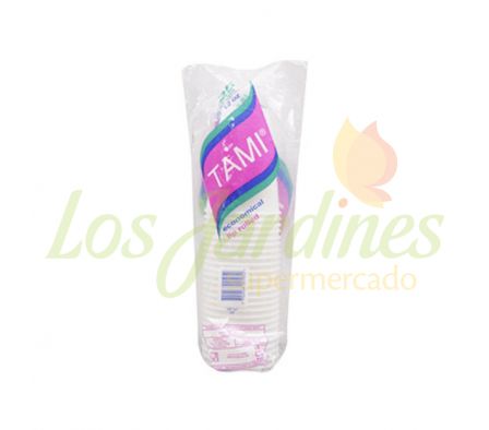 VASO TAMI 354 CC CLARO X 25